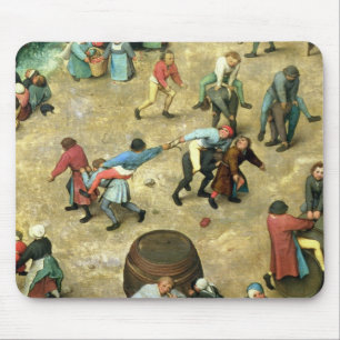 Mousepad Os jogos das crianças: detalhe de parte inferior