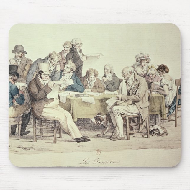 Mousepad Os jornais (Frente)