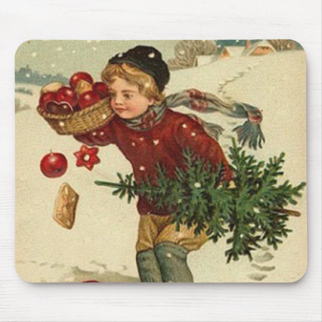 Mousepad Os melhores desejos do Natal (Frente)