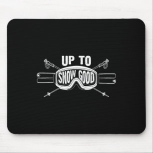 Mousepad Os melhores esquiadores de esqui de moto de neve c