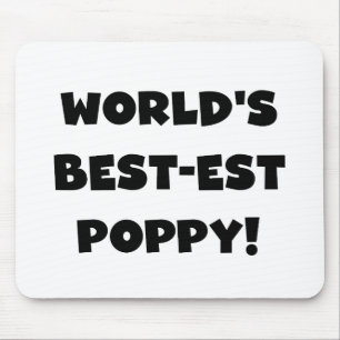 Mousepad Os melhores presentes populares do mundo do texto