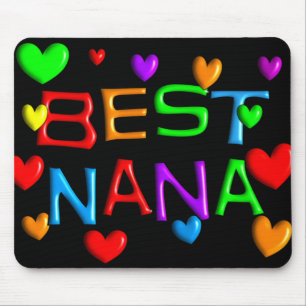 Mousepad Os melhores t-shirt & presentes de Nana