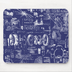 Mousepad Os modelos //de da Vinci