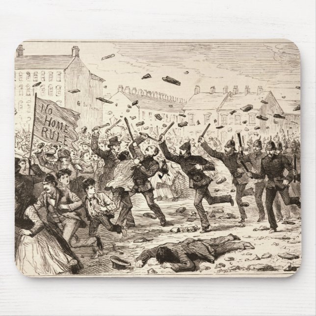 Mousepad Os motins em Belfast (Frente)