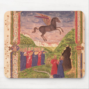 Mousepad Os nove musas que jogam instrumentos