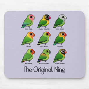 Mousepad Os nove originais