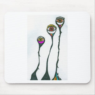Mousepad Os olhos observadores, quem estão olhando-o?
