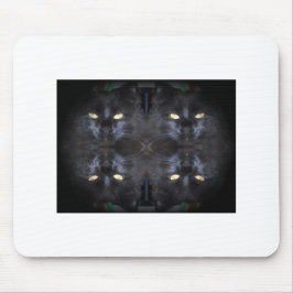 Mousepad os olhos têm-no o tapete do rato branco