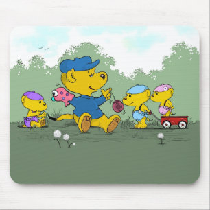Mousepad Os Pequenos Primos de Ferald