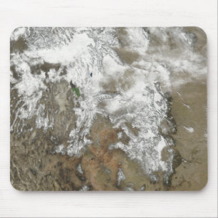 Mousepad Os picos altos das montanhas rochosas