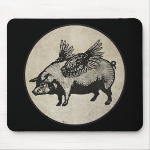 Mousepad Os porcos puderam voar