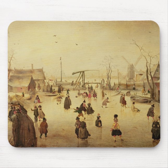 Mousepad Os prazeres do inverno (Frente)