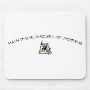 Mousepad Os professores de matemática resolvem os problema