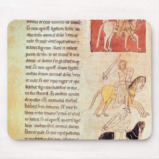 Mousepad Os quatro cavaleiro do apocalipse (Frente)