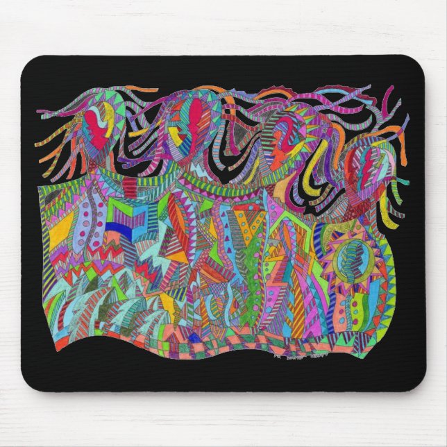 Mousepad Os quatro homens sábios (Frente)