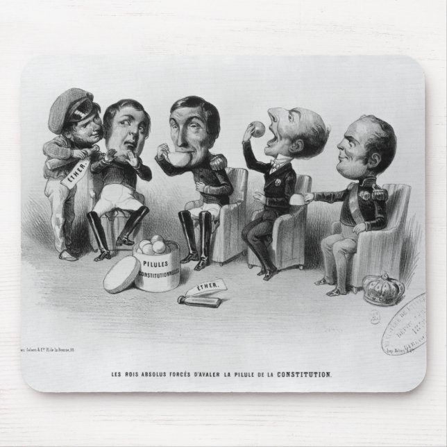 Mousepad Os reis absolutos Forçado para engulir o (Frente)