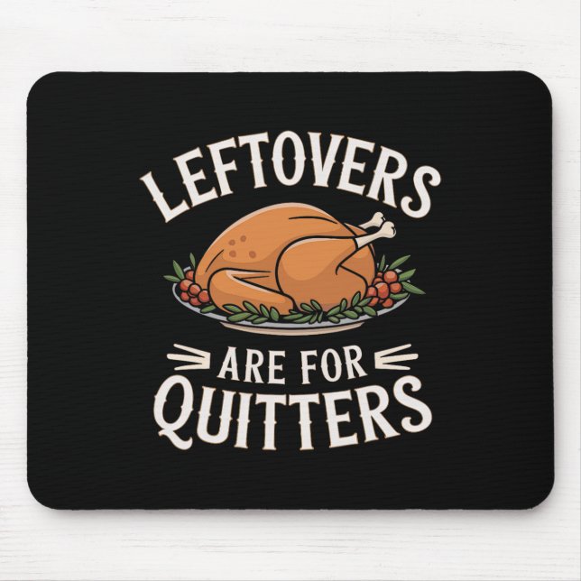 Mousepad Os Restantes São Para A Comida De Ação De Graças E (Frente)