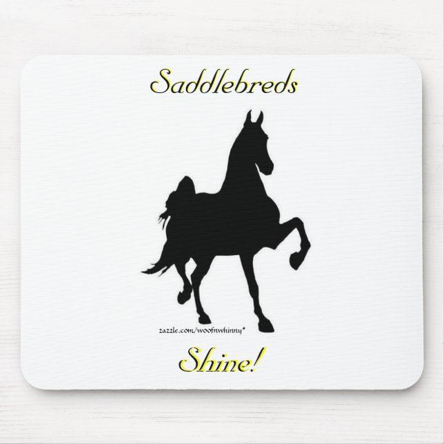 Mousepad Os Saddlebreds Brilham! (Frente)