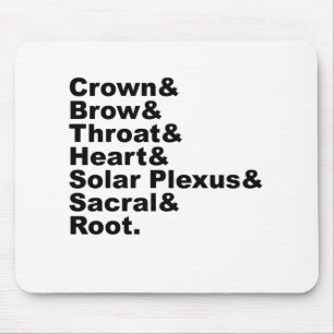 Mousepad Os Sete Chakras do Hinduísmo e Ritual Hindu