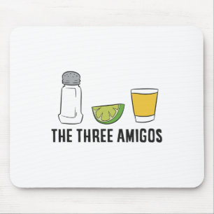 Mousepad Os Três Amigos Cinco De Mayo Tequila Salt E Li
