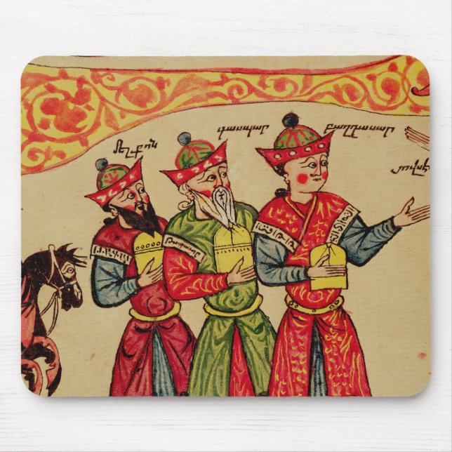 Mousepad Os três Magi, detalhe da natividade (Frente)