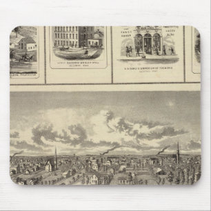 Mousepad Osage Bldgs, fazendas, residências
