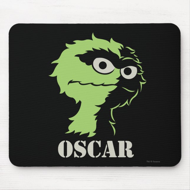 Mousepad Oscar, o Grouch Half (Frente)