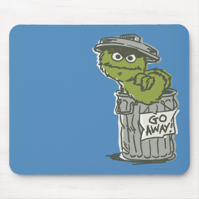Mousepad Oscar the Grouch Vintage 2 (Frente)