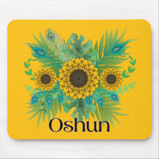 Mousepad Oshun Goddess Sunflower