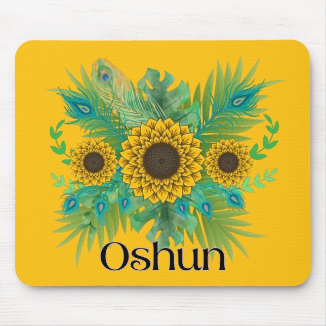 Mousepad Oshun Goddess Sunflower (Frente)
