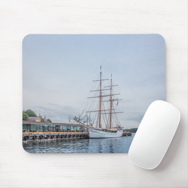 Mousepad Oslo Noruega (Com mouse)