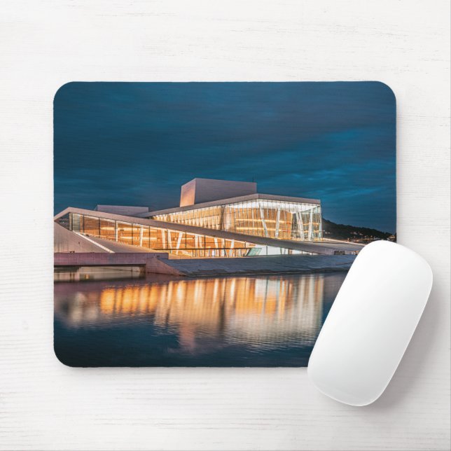 Mousepad Oslo Opera House (Com mouse)