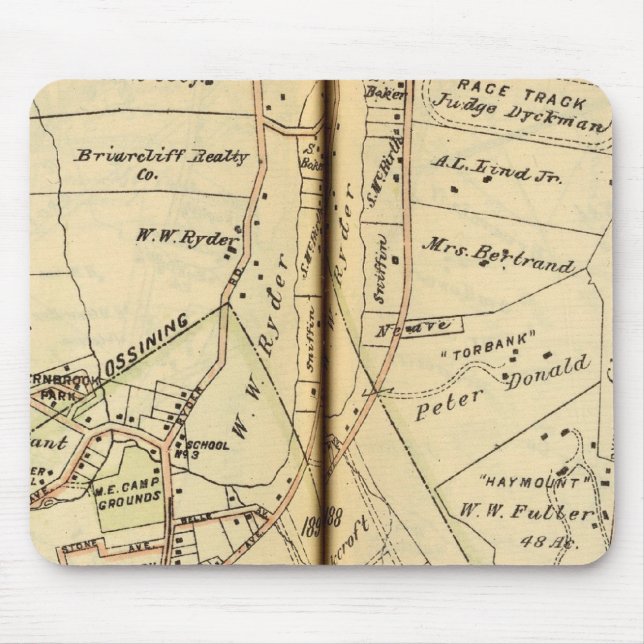 Mousepad Ossining, Nova York (Frente)