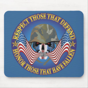 Mousepad Ossos Patrióticos - Personalizados