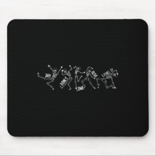 Mousepad Ossos Vêm Vivos Ezekiel 37 Skeleton de Halloween