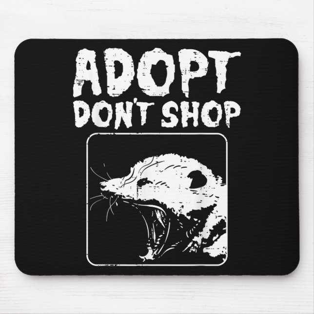 Mousepad Ossum Adopt Dont Shop Ssum Street Cat Pet Women Me (Frente)