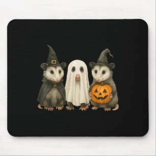 Mousepad Ossum Halloween Ssum Bruxa Fantasma Abóbora