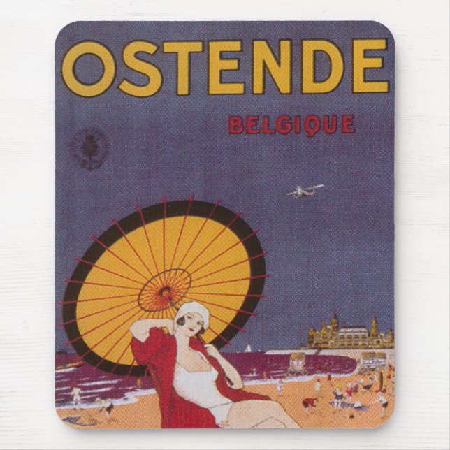 Mousepad Ostende - Bélgica (Frente)
