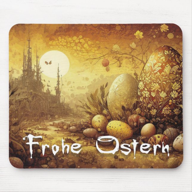 Mousepad Osterhoffnung em einer apokalyptischen Welt (Frente)
