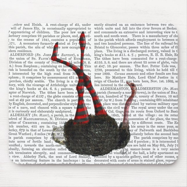 Mousepad Ostrich com Leggings (Frente)