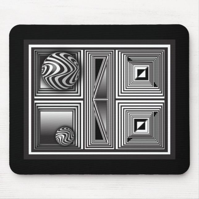 Mousepad Ótica através de Formas (Frente)