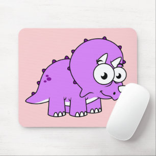 Mousepad Ótima Ilustração De Um Tricerátopo.