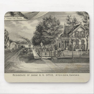 Mousepad Otis Price Villa, Kansas