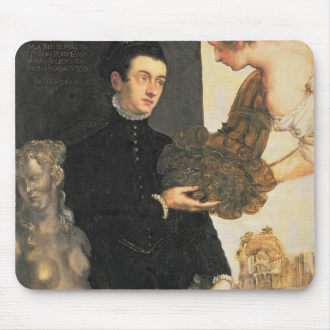 Mousepad Ottavio Strada, desenhista da jóia (Frente)