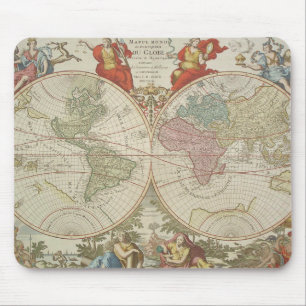 Mousepad OU Descrição du Globo Terrestre & Aq de Mappe