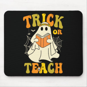 Mousepad Ou Ensinar O Ensino De Fantasmas Retro Floral