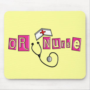 Mousepad OU presentes da enfermeira