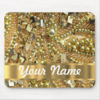 Ouro elegante que bling