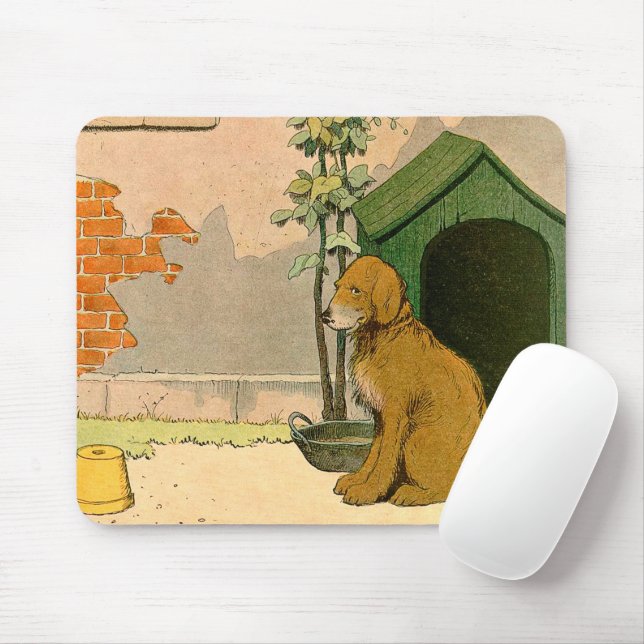 Mousepad Ouro Fiel Retriever e Coghouse (Com mouse)