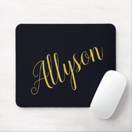 Mousepad Ouro glamour personalizado  